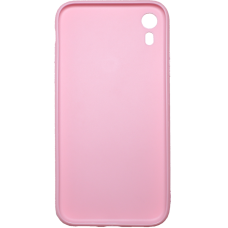Чехол Brosco Colourful для Apple iPhone Xr розовый