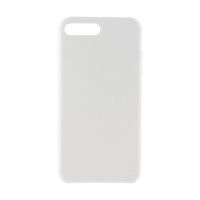 Чехол Brosco Softrubber, накладка для Apple iPhone 8 Plus, белый