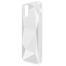 Чехол Brosco Diamond для Apple iPhone 11 Pro серебристый