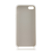 Чехол Brosco Softrubber, накладка для Apple iPhone 55SSE, белый