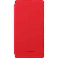 Чехол универсальный для сотовых телефонов 3.8" Partner Book-case, красный