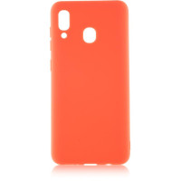 Чехол для Samsung Galaxy A20 (2019) SM-A205 Brosco Colourful, накладка, красный