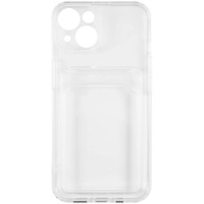 Чехол Red Line iBox Crystal для Apple IPhone 14 прозрачный с кардхолдером