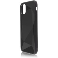 Чехол Brosco Diamond для Apple iPhone 11 Pro черный