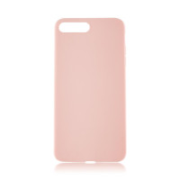 Чехол Brosco SoftrubberSoft-touch для Apple iPhone 7 Plus8 Plus розовый