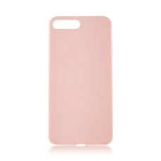 Чехол Brosco SoftrubberSoft-touch для Apple iPhone 7 Plus8 Plus розовый