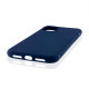 Чехол Brosco Colourful для iPhone 11 Pro Max синий