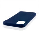 Чехол Brosco Colourful для iPhone 11 Pro Max синий