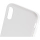 Чехол Brosco Colourful, накладка для Apple iPhone Xs, белый