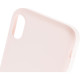 Чехол Brosco Colourful для Apple iPhone Xr светло-розовый
