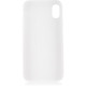 Чехол Brosco Colourful, накладка для Apple iPhone Xs, белый