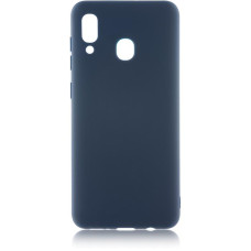 Чехол для Samsung Galaxy A20 (2019) SM-A205 Brosco Colourful, накладка, синий