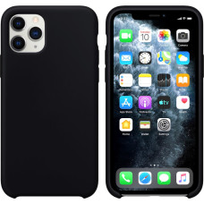 Чехол Brosco Softrubber для iPhone 11 Pro Max черный