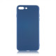 Чехол Brosco SoftrubberSoft-touch для Apple iPhone 7 Plus8 Plus синий