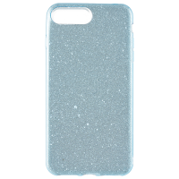 Чехол Brosco Shine для Apple iPhone 7 Plus8 Plus голубой