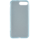 Чехол Brosco Shine для Apple iPhone 7 Plus8 Plus голубой