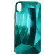 Чехол Brosco Diamond, накладка для Apple iPhone Xr, зеленый