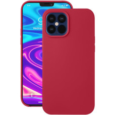 Чехол Deppa Liquid Silicone для Apple IPhone 12 Pro Max красный