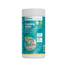 DEFENDER Влажные чистящие салфетки CLN 30322 для экранов в тубе, 100шт.