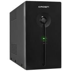 CROWN ИБП CMU-SP800COMBO {800VA450W, корпус металл, 1x12V/9AH, розетки 2*IEC C13 + 2*EURO,AVR 140-290V, съёмный кабель питания 1.5 м, порт 1*RJ-11, порт 1*RJ-45, LED} [CM000001494]
