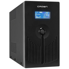 CROWN ИБП CMU-SP800IEC LCD USB {800VA480W, корпус металл, 1x12V/9AH, розетки 8*IEC C13+1*IEC C13, AVR, порт RJ11/45, порт USB, LCD} [CM000001868]