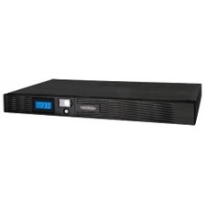 CyberPower PR1000ELCDRT1U ИБП {Line-Interactive, 1000VA/670W USB/RS-232/EPO/SNMPslot (6 IEC С13)}