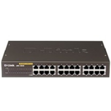 D-Link DES-1024D/G1A Неуправляемый коммутатор с 24 портами 10/100Base-TX, функцией энергосбережения и поддержкой QoS