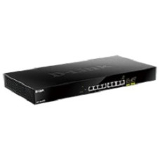 D-Link DMS-1100-10TS/A1A Настраиваемый L2 коммутатор с 8 портами 100/1000/2.5GBase-T и 2 портами 10GBase-X SFP+