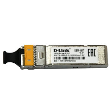D-Link 331T/20KM/A1A WDM SFP-трансивер с 1 портом 1000Base-BX-D (Tx:1550 нм, Rx:1310 нм) для одномодового оптического кабеля (до 20 км)