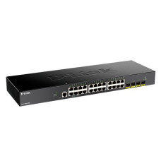 D-Link DGS-1250-28X/A1A Настраиваемый L2 коммутатор c 24 портами 10/100/1000Base-T и 4 портами 10GBase-X SFP+