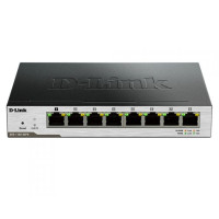 D-Link DGS-1100-08PD/B1B Настраиваемый L2 коммутатор с 8 портами 10/100/1000Base-T и поддержкой питания по PoE (адаптер питания не входит в комплект поставки)
