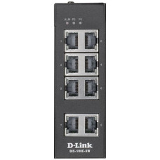 D-Link DIS-100G-8W/A1A Промышленный неуправляемый коммутатор с 8 портами 10/100/1000Base-T