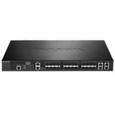 D-Link DXS-3400-24SC/A1ASI PROJ Управляемый L2+ коммутатор, стек, 20x10GBase-X SFP+, 4xCombo 10GBase-T/SFP+, ПО SI
