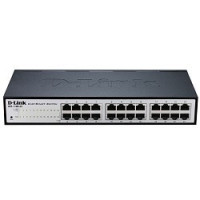D-Link DES-1100-24/A2A Настраиваемый L2 коммутатор с 24 портами 10/100Base-TX