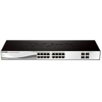 D-Link DGS-1210-20/ME/B1A Управляемый L2 коммутатор с 16 портами 10/100/1000Base-T и 4 портами 1000Base-X SFP