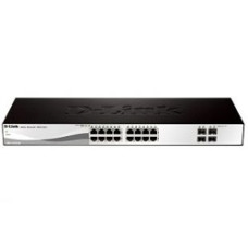 D-Link DGS-1210-20/ME/B1A Управляемый L2 коммутатор с 16 портами 10/100/1000Base-T и 4 портами 1000Base-X SFP