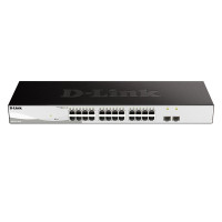 D-Link DGS-1210-26/FL1A Управляемый L2 коммутатор с 24 портами 10/100/1000Base-T и 2 портами 1000Base-X SFP