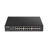 D-Link DGS-1100-24PV2/A3A Настраиваемый L2 коммутатор c 24 портами 10/100/1000Base-T (12 портов РоЕ 802.3af/at, PoE-бюджет 100 Вт)
