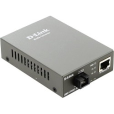 D-Link DMC-F20SC-BXD/B1A WDM медиаконвертер с 1 портом 10/100Base-TX и 1 портом 100Base-FX с разъемом SC (ТХ: 1550 нм; RX: 1310 нм ) для одномодового оптического кабеля (до 20 км)