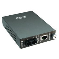 D-Link DMC-515SC/D7A Медиаконвертер с 1 портом 10/100Base-TX и 1 портом 100Base-FX с разъемом SC для одномодового оптического кабеля (до 15 км)