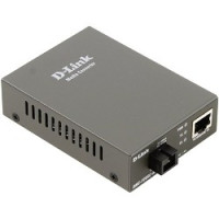 D-Link DMC-F20SC-BXU/B1A WDM медиаконвертер с 1 портом 10/100Base-TX и 1 портом 100Base-FX с разъемом SC (ТХ: 1310 нм; RX: 1550 нм) для одномодового оптического кабеля (до 20 км)