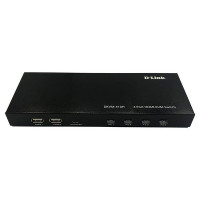 D-Link DKVM-410H/A2A 4-портовый KVM-переключатель с портами HDMI и USB