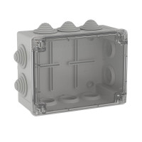 Dkc 54020 Коробка ответвит. с гладкими стенками, прозрачная, IP56, 150 х 110 х 70мм