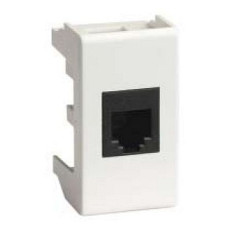 Dkc 45038 Комп.роз. RJ45 кат.5e, 8P8C, Viva, белая, 1мод