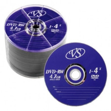 Диски VS DVD-RW 4,7 GB 4x Bulk/50