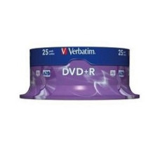 Verbatim Диски DVD+R 4.7Gb 16х, 25 шт, Cake Box (43500)