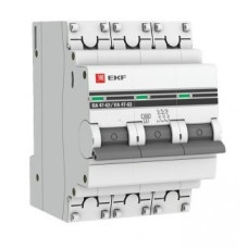 EKF mcb4763-3-04C-pro Автоматический выключатель 3P 4А (C) 4,5kA ВА 47-63 EKF PROxima