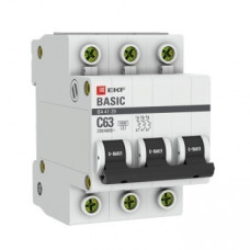 EKF mcb4729-3-32C Автоматический выключатель 3P 32А (C) 4,5кА ВА 47-29 EKF Basic