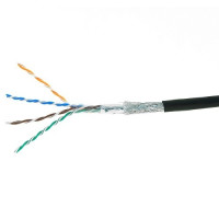 Cablexpert Кабель SFTP5e, 4 пары, 0.51 мм, медь, однож., экран, оплётка, 305 м, outdoor, Fluke Test [SPC-5051E-SO-OUT]