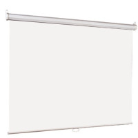Lumien Eco Picture [LEP-100107] Настенный экран 153х153см (рабочая область 147х147 см) Matte White восьмигранный корпус, возможность потолочн./настенного крепления, уровень в комплекте, 1:1 (треуголь